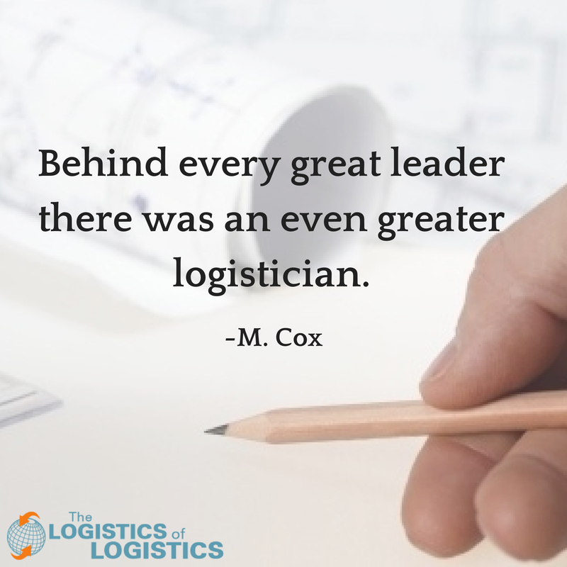 famous logistics quotes